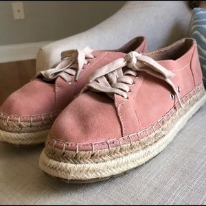 Zara pink Platform Espadrille- 8